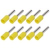 1000pcs E1008 Insulated Ferrules Terminal Copper PVC Pin Cord End