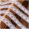 Partyeah 20 Yards White Lace Trim Ribbon,5/8 Inch Width Lace