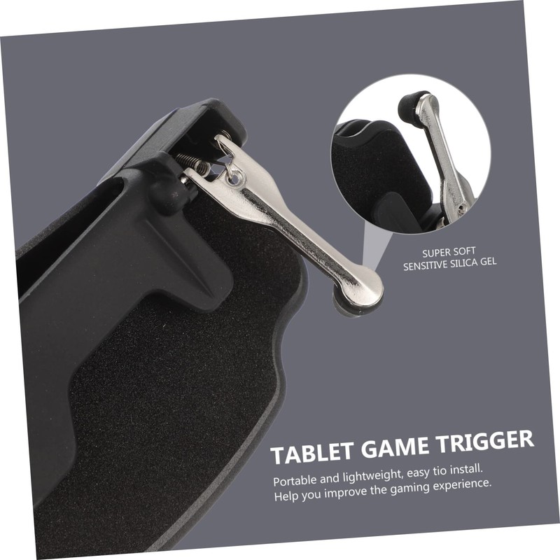 CHILDWEET Tablet Game Controller Grip Aim Button Game Trigger for