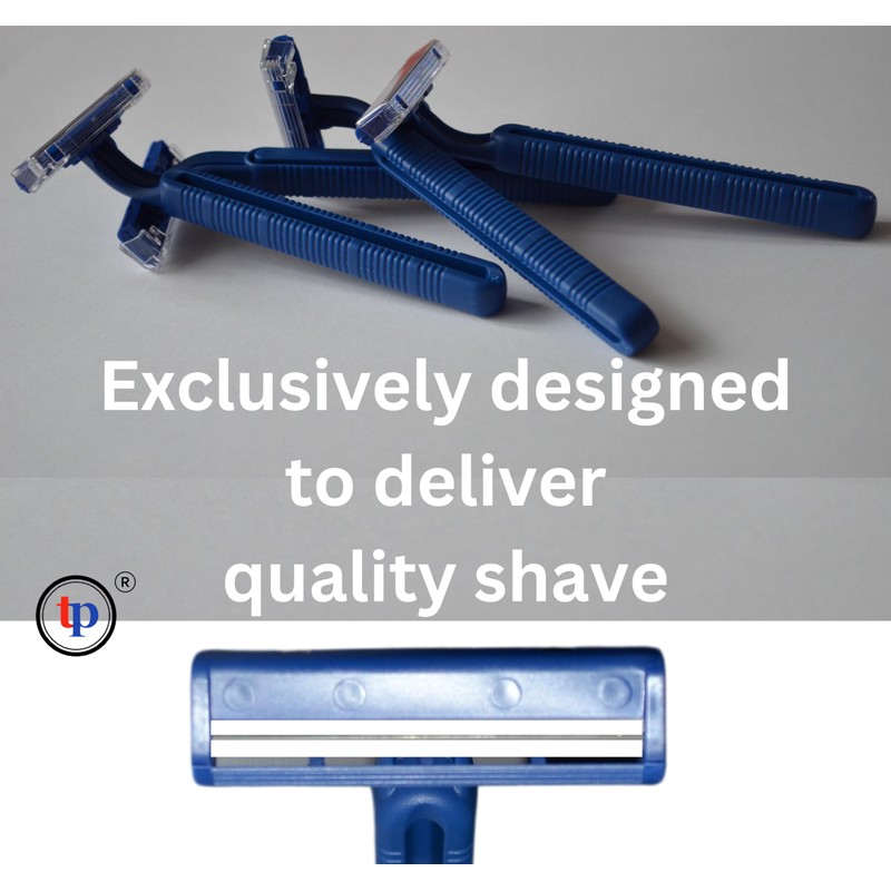 Men’s Razor (20 pack) Double Blade Blue Razor Disposable Razors