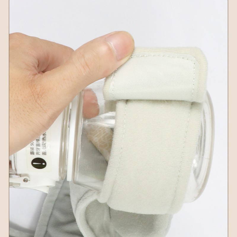 Adjustable Baby Bottle Holder Trolley Feeding Bracket Pram Baby Bottle