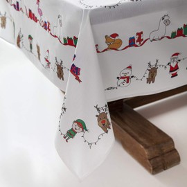 Fun Christmas Tablecloths (250cm x 150cm, Fun)