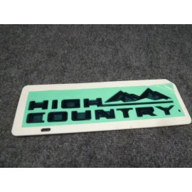 GM OEM 19-23 Chevy Silverado / Tahoe Black HIGH COUNTRY Emblem Logo Letter Badge