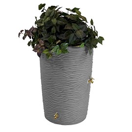 Impressions Palm 50 Gallon Rain Saver - Dark Granite
