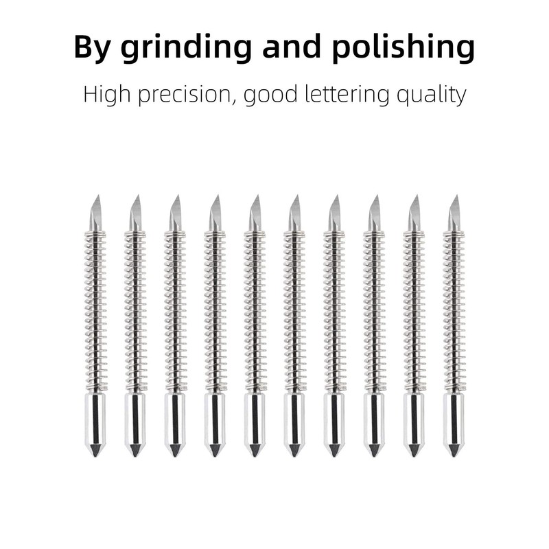 FutureHight 50 Pieces 45 Degree Vinyl Plotter Blades for Graphtec