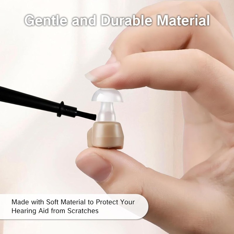 NIIIYTYB 12 Pieces Hearing Aid Cleaning Tools Kit in Ear