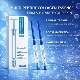 Polypeptide Collagen Elastic Essence Cream, Peptide Anti Wrinkle Essence, Micro-Molecular Collagen Moisturizing Lotion, Firming & Elasticity Support, Anti-Wrinkle Daily Skincare (4 Pcs)