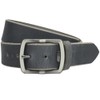 Nickel Smart Cold Mountain Distressed Gray Belt - 34"