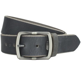 Nickel Smart Cold Mountain Distressed Gray Belt - 34"
