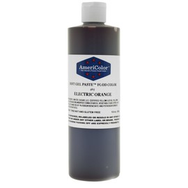 Americolor Electric Orange Soft Gel Paste 13.5 Ounces