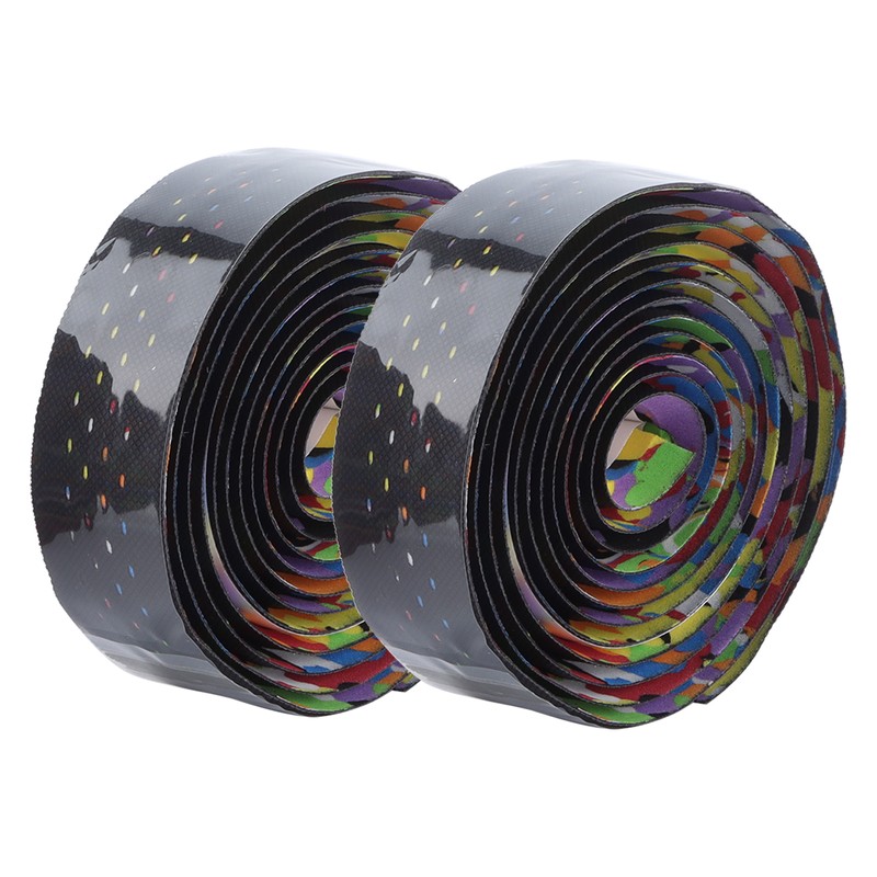 Bike Handlebar Tape NonSlip Cycling Bar Wrap PU Leather Highway