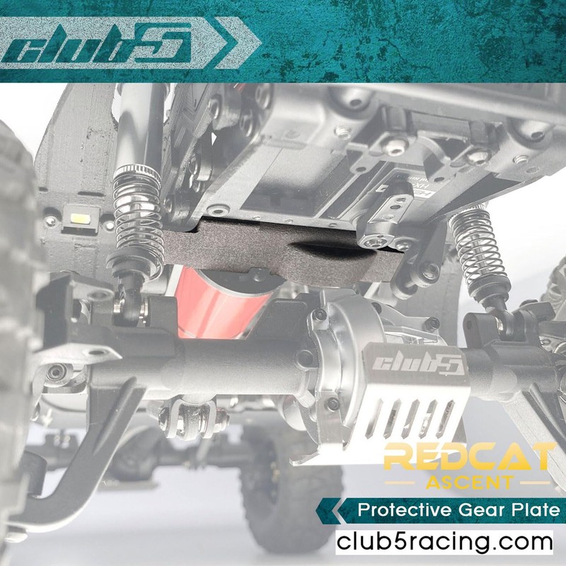 Club 5 Racing Protective Gear Plate for Redcat Ascent