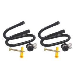 YYST Skateboard Wall Mount Skateboard Wall Hanger Storage Rack Flexible Hanger - Fit Cruiser Boards , Skateboards, Penny Boards , Longboards,etc- W Style - No Board -2/PK