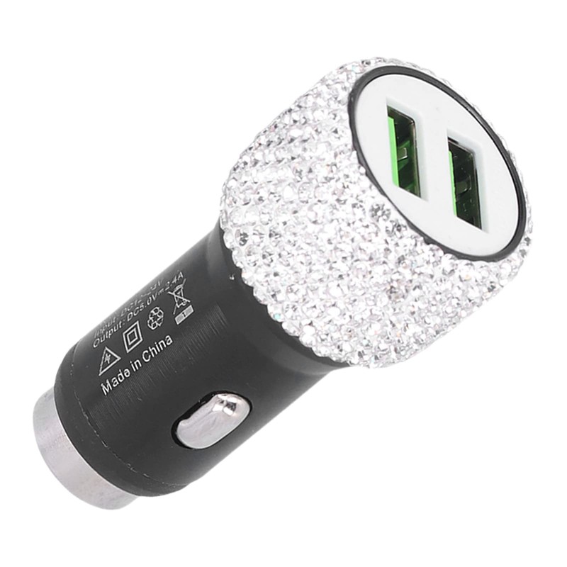 Car Charger, USB Car Charger, 5 V, Decoration, Dual Port