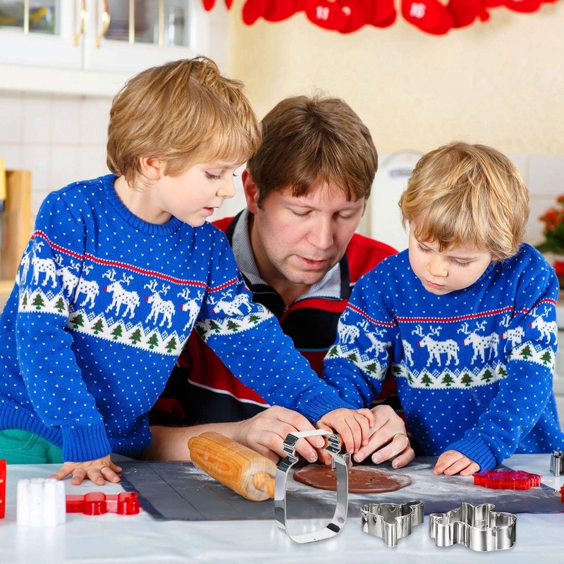 Cows Cookie Cutters Set 2 Styles Metal Cows Head Cookie