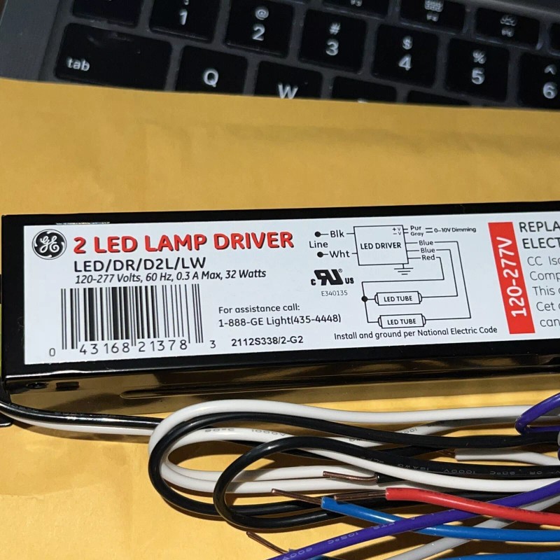 GE LIGHTING 2 LED 32 Watt Lamp Driver Dimmable Item