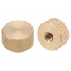 QUARKZMAN Knurled Nuts 4 Pieces M4 x D12 mm x