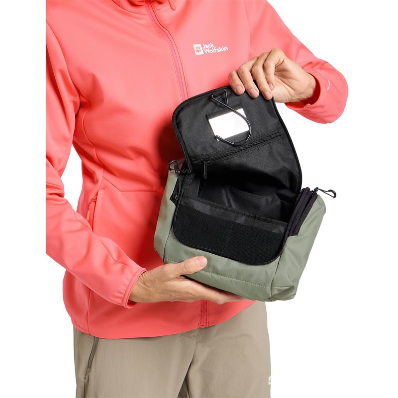 Jack Wolfskin Wandermood Wash Bag, Mint Leaf
