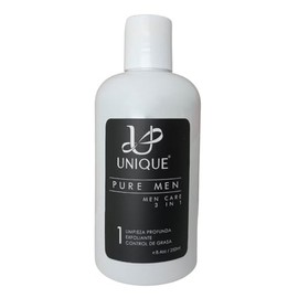 Unique - Pure Men - Loción Masculina Pure Men de Hidratación y frescura diaria para rostro y cuerpo - 250 ml