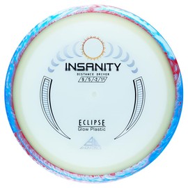 Axiom Discs Eclipse Glow 2.0 Insanity Disc Golf Distance Driver (165-170g / Colors May Vary)