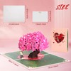 Bighan Pop Up Valentine's Day Card, 3D Pop Up Greeting