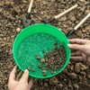 8 Pack Rock Garden Sieve Soil Sifter, Round Plastic Gardening