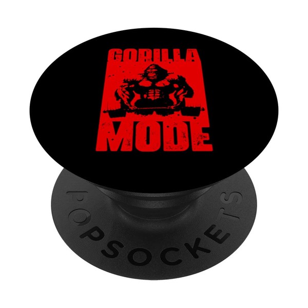 Gorilla Mode Muscles Weightlifting | Bodybuilding Beast Gym PopSockets Swappable