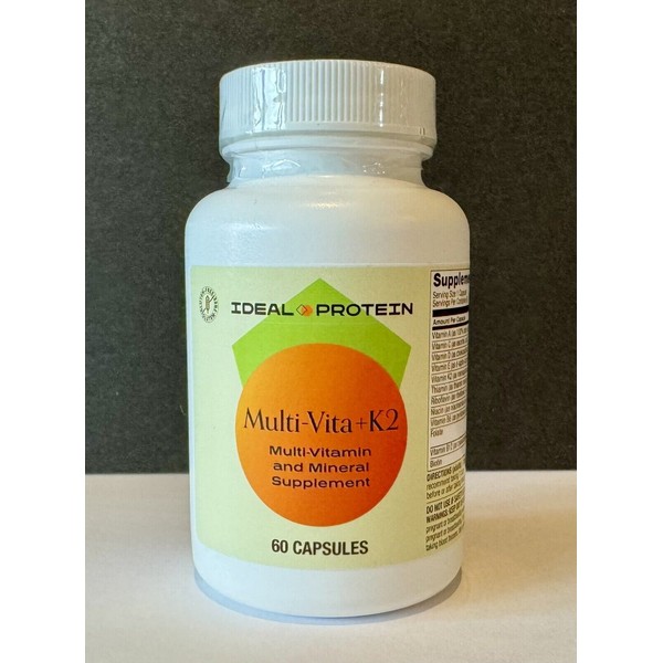 Ideal Protein Multi-Vita +K2 60 Capsules BB 08/2027 - FREE