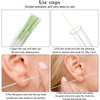 Maitys 360 Pieces Ear Hole Floss Piercing Cleaner Floss Disposable