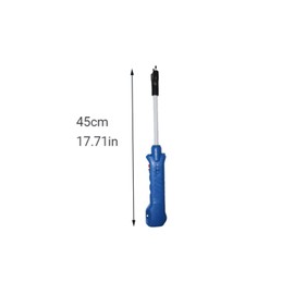 JHGMYJT Electric Cattle Prod Tool Rechargeable LED Pig Driving for Pig, Cow, Sheep, Dog Livestock Tools Products (45CM/17.71")