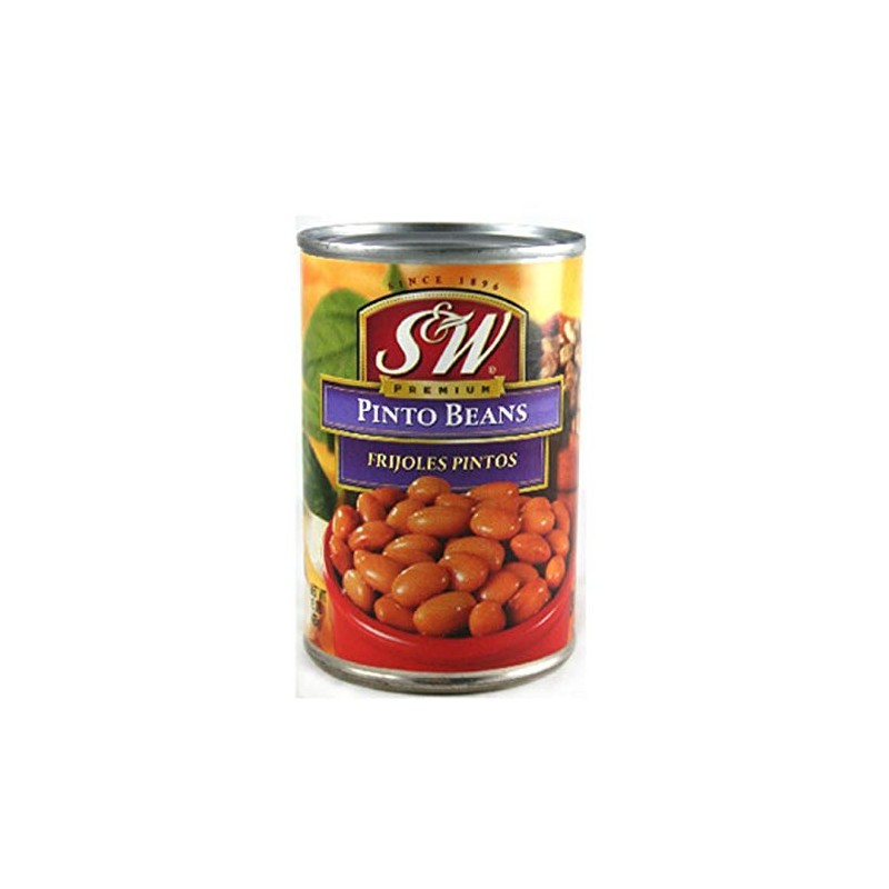(Pack of 12) S&W Premium Pinto Beans 15 oz