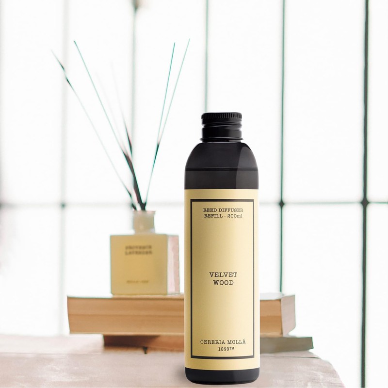 Cerería Molla 1350.0 Velvet Wood Refill Mikado Premium 200 ml