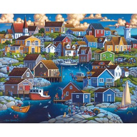 Dowdle Folk Art Peggy's Cove Puzzle (1000 Piece)