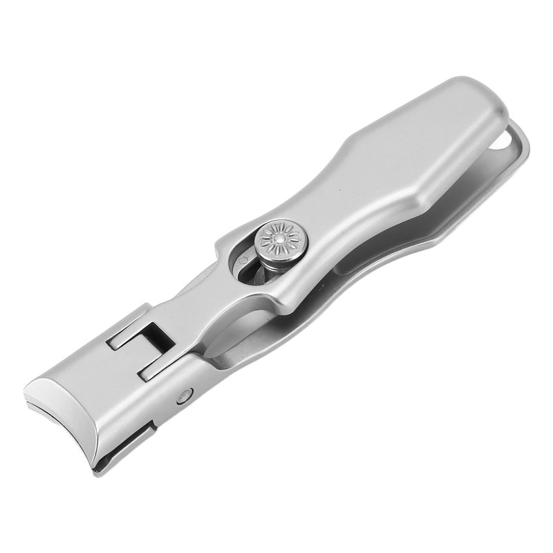 Stainless Steel Nail Clipper Wide Jar Openning Fingernail Toenail Clipper