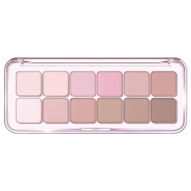 12-color matte eyeshadow palette. Excellent color development, long-lasting, perfect for foundation makeup. Easy to use for beginners, with a wide variety of colors. Ideal for natural makeup