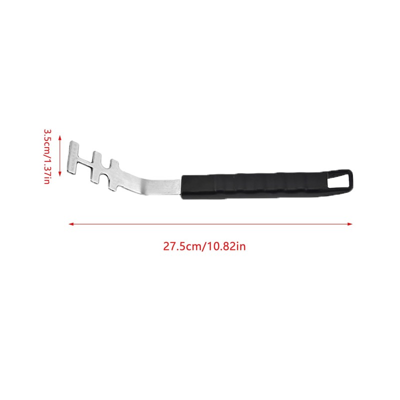 UtySty Grill Grate Lifter Tool Cast Iron Grid Lever Lock