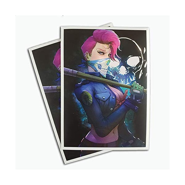 Tasha Skull Gang Members 100 Card Sleeves 66mm x 92mm
