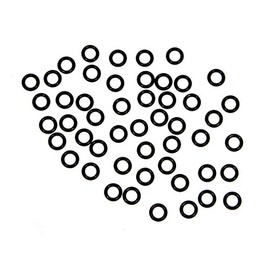 13mm x 2mm (2x13mm) Metric Buna-N NBR O-Rings Bulk, 70 Durometer, Black, 13mm ID, 17mm OD, 2mm Cross Section (100 Pack/Pieces)