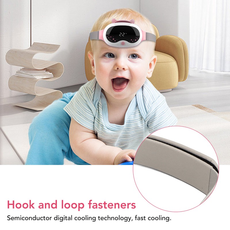 Electric Forehead Cooling Device Intelligent Cold Compress Device Automatic Control