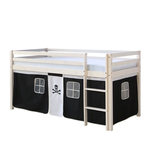 Pirate Design Curtain Set for Midsleeper Cabin Bed