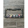 Sailor Moon License Plate Frame with a punk theme