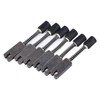 6 Pcs Headless Electric Guitar Bridge Saddle Precise Pitch Adjustment