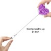 Heart ID Retractable Badge Holder 10 Colours Key Ring Card