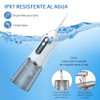 Irrigador Bucal, Irrigador Dental Portátil con 8 Boquillas y 380ML