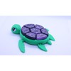 Turtle Clicker Fidget Toy, (Purple/Black Pattern)