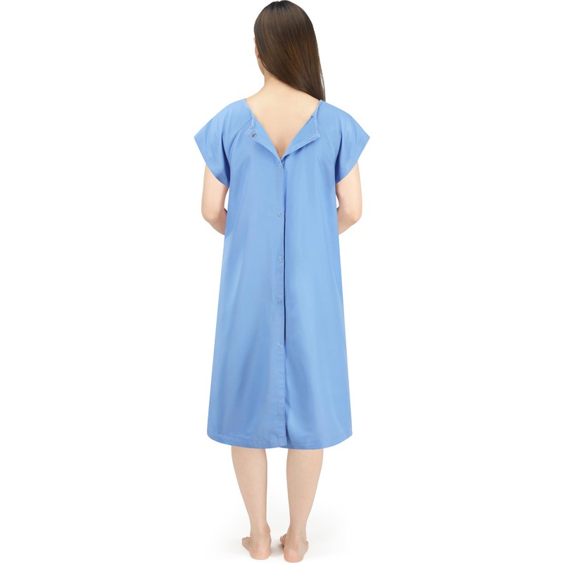 NY Threads Women's Hospital Gown Soft and Stylish Patient Gown,