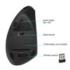 Ergonomic Mouse, 2.4GHZ Comfortable Grip Vertical Optical Mouse, Avoid Carpal
