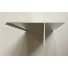 Grand Design SAMPLE Fuji White Aluminum Off Set T Molding Slide Out  4 3/4x1 7/8 Grand Design