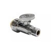 EFIELD 1/2" PUSH FIT X 3/8" OD COMPRESSION STRAIGHT VALVE