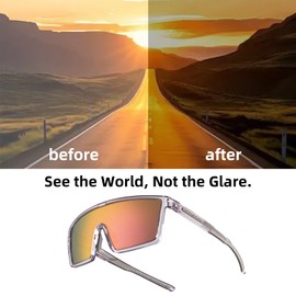 ROCKBROS Polarized Sports Sunglasses for Men cycling glasses for Women UV400 Protection